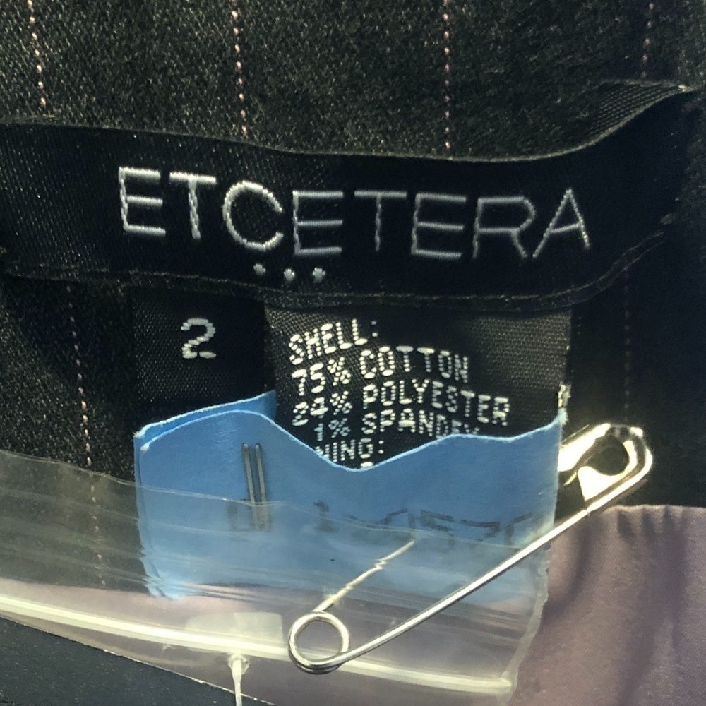 Etcetera Gray Pinstripe‎ Blazer - Picture 7 of 8